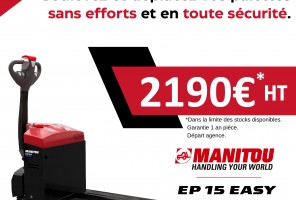 Déstockage Transpalettes électriques Manitou EP15