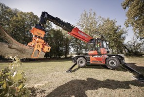 Découvrez la scie à grappin d'élagage pour Manitou MRT