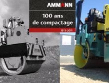 100 ans de compactage Ammann, rouleau vibrant AV 23-2