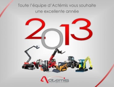 Actémis vous souhaite une excellente année 2013 !