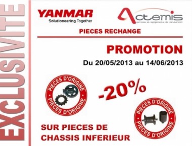 Promotions pièces de rechange YANMAR !