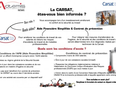 La CARSAT, êtes-vous bien informés ?