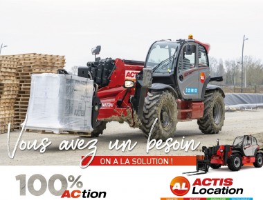 Actemis votre expert de la location de chariot télescopiques.