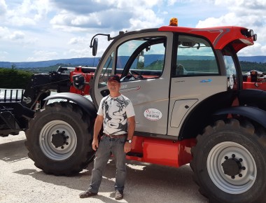 MISE EN SERVICE D'UN MANITOU MT1135  