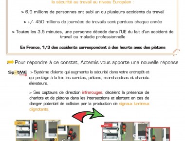 Accidents liés aux chariots de manutention