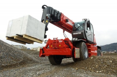 Ravitaillement de matériaux sur chantier