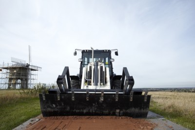 Terrassement avec godet 4 en 1 nouveau Tracto Terex 890