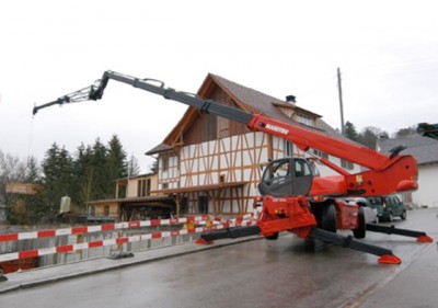 Travail en négatif avec treuil 5 tonnes