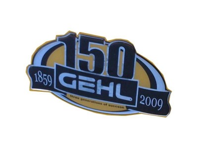 Gehl marque son 150 anniversaire par un logo