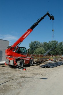 Chariot Manitou Rotatif Télescopique