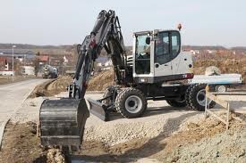 Pelles sur pneus Terex TW 85